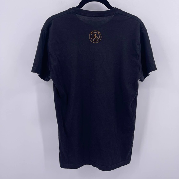 Overwatch TRACER Video Game T Shirt Blizzard Sz S Black Short Sleeve Casual Mens - Picture 2 of 4